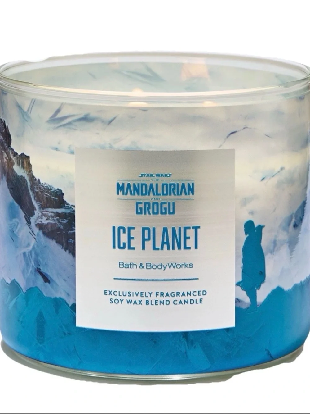 Bath & Body Works x Star Wars Ice Planet 3-Wick Candle Limited Edition - Picture 3 of 4